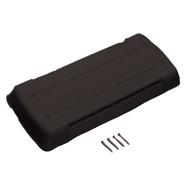 Dometic Refrigerator Vent Cover - New Style - Black - 25-1/2" x 10"