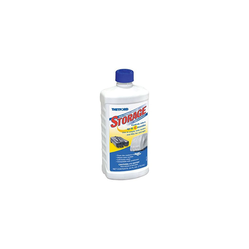 Déodorant de stockage pour réservoirs de rétention