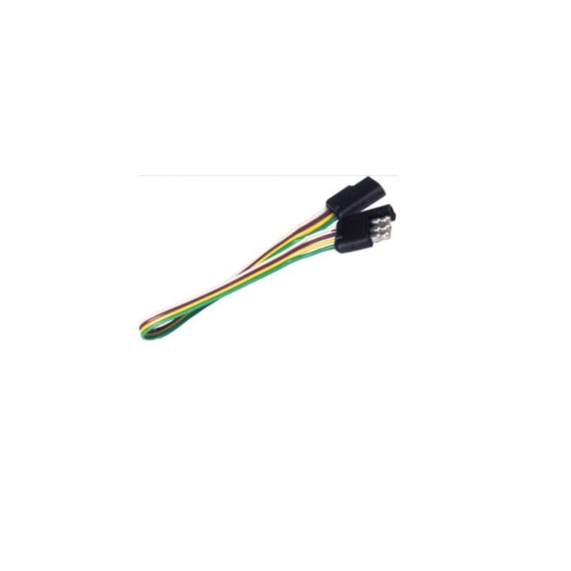4-Pin Trailer Connector 1' – 4-Way Electrical Adapter