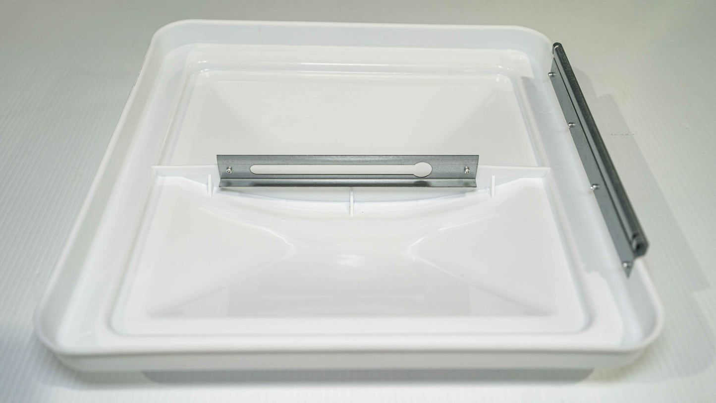 Dôme de toit pour VR 14" x 14" – Remplacement PP/ABS compatible Ventline & Elixir - Noir/Blanc