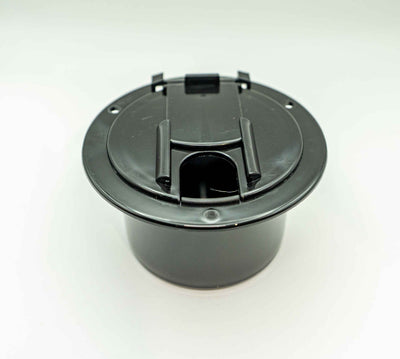 RV Electric Hatch – Ventilation Hatch for Trailer (Black/White)