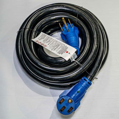 50A RV Extension Cord – 14-50P to 14-50R with Indicator | 25 ft