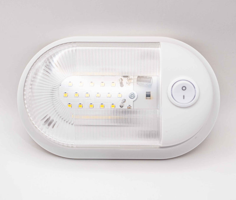 Lampe Dôme RV – 4000-4500K, 280LM, Interrupteur ON/OFF