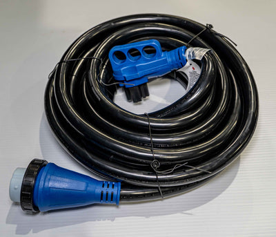 Cordon pour VR 50A 30 pieds – 14-50P vers SS 2-50R avec verrouillage et indicateur