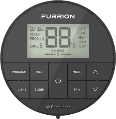 Furrion FACW12ESZA-BL High Efficiency Wall Thermostat 12V