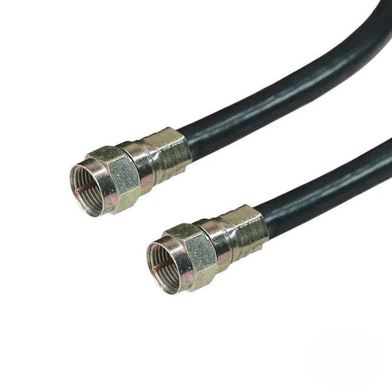 Câble Coaxial RG-6 Noir Double Blindage – TV, Satellite, CCTV - VENDU AU PIED