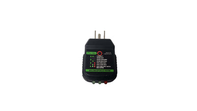 Testeur de prise GFCI 15 A / 125 V – Vérificateur de câblage électrique