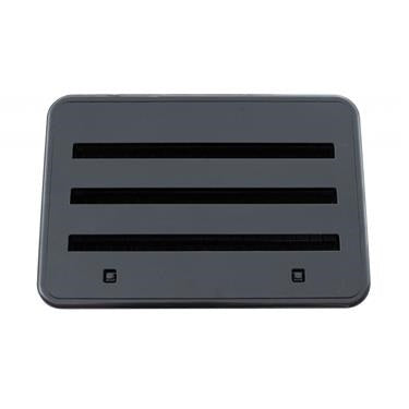 Grille de ventilation latérale pour réfrigérateur Norcold – 17-13/16" x 6-3/16" – Plastique noir