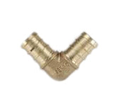 Flair-It 90-Degree Brass Elbow Fitting for 1/2" Pipe