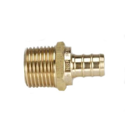 1/2 Inch Brass Adapter Fitting - Reliable Pipe & Plumbing Connectors