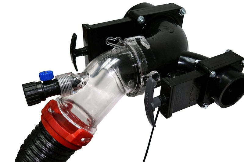 Déboucheur de réservoirs et nettoyant de tuyaux avec valve anti-siphon - Accessoire marin et VR durable