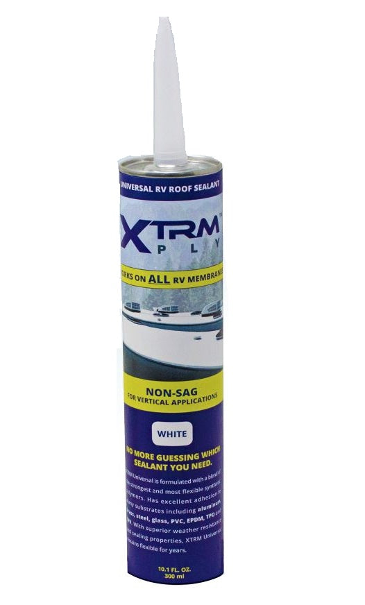 XTRM PLY PVC Roofing Membrane for RV - White, Flexible & Durable