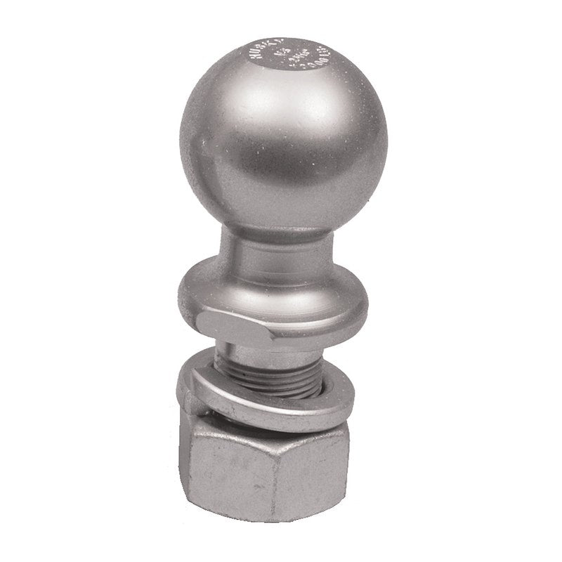 Boule d'Attelage 2-5/16 Pouces - Capacité de 12000 Livres - Acier Plaqué Chrome - Attelage Universel