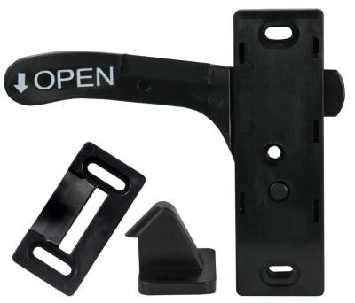 Loquet de Porte Moustiquaire Noir - Remplacement Amerimax - 3" Centre à Centre