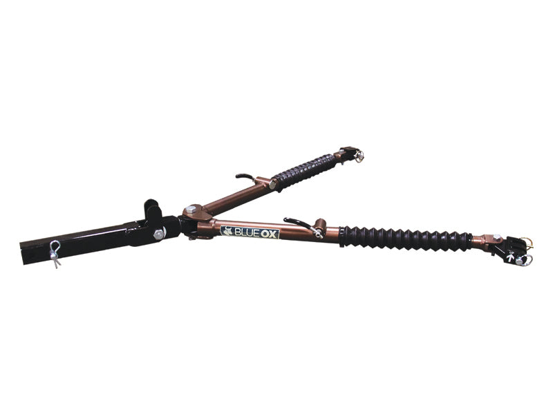 Blue Ox Class IV Towing Bar - 10,000 lbs Capacity, 2" Receiver Mount, Folding Arms