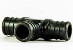 Raccord Té PEX 1/2" BestPEX – Plastique Noir Haute Résistance