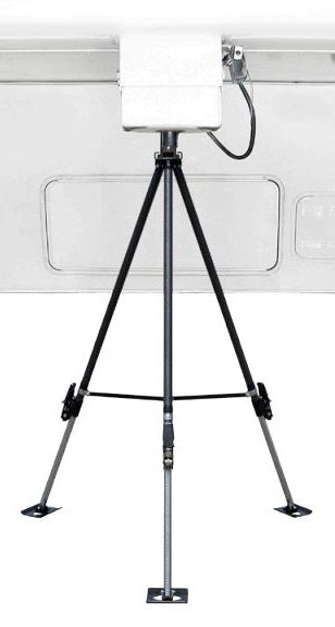 Trépied Stabilisateur de Broche King Pin FASTJACK pour Remorque Fifth Wheel - Réglable 37 à 60 pouces