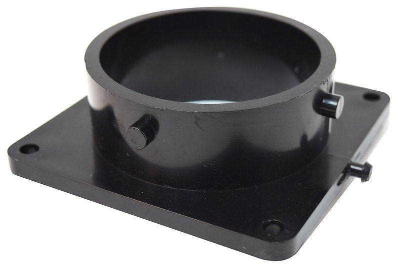 Raccord de vanne d’égout pour VR – 3 pouces, baïonnette, avec bride, plastique