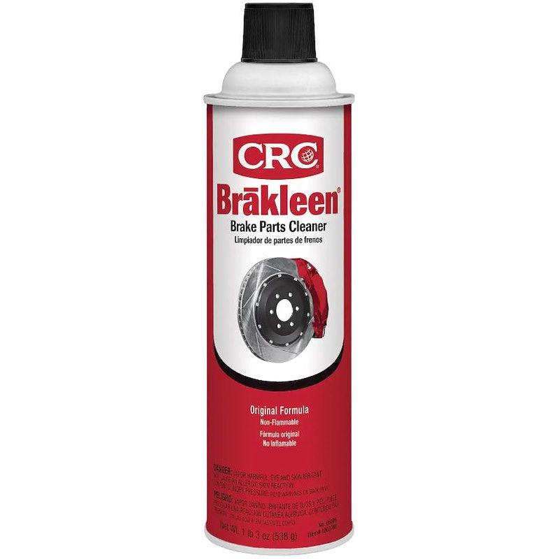 Nettoyant pour Freins Brakleen CRC 13-0270 – Aérosol 19 oz – Formule Chlorée Ultra Puissante