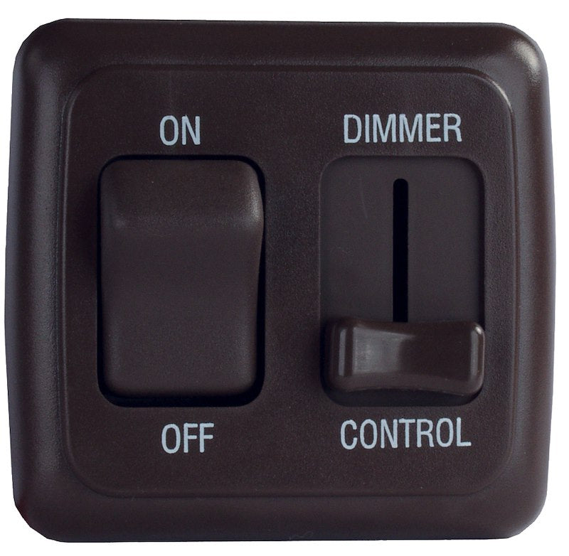 Gradateur PWM 12V DC Noir avec Interrupteur – Compatible LED – Valterra 72-7034 / Diamond 18-5032