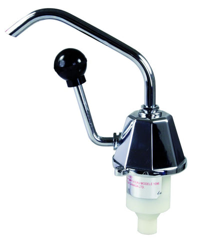 JR Products Self-Priming Long Neck RV Kitchen Faucet 10-1775 - Chrome Stainless Steel