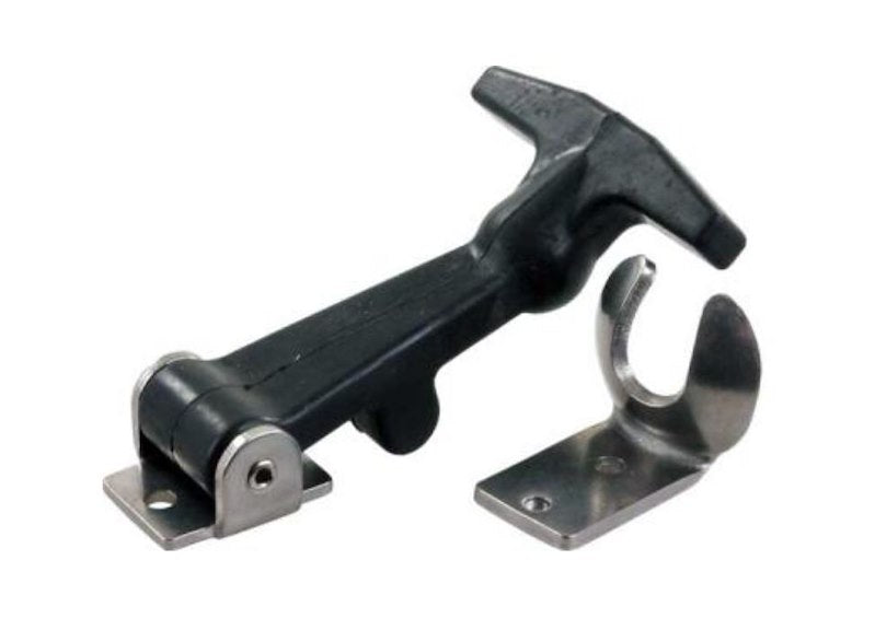 Loquet de Capot en Caoutchouc pour VR – JR Products 20-1633 avec Support et Vis
