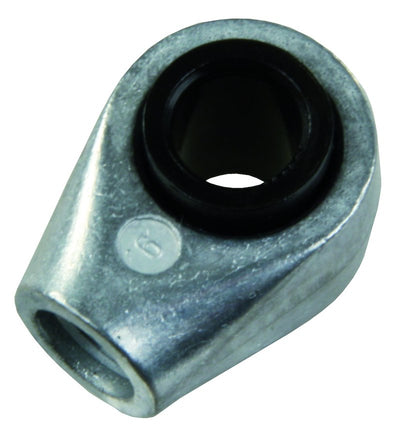 Embout de vérin JR Products 20-0715 – Fixation Clevis Métal M6 pour Série GSNI (Paquet de 2)