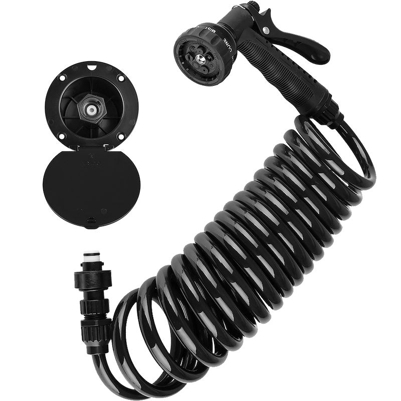 Dura Faucet 62-2783 – 15 ft Outdoor Spray Port with Quick Connect