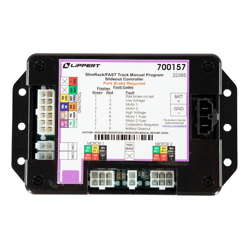 Module de Contrôle Lippert 14-2182 pour Rallonge – SlimRack & FAST Track