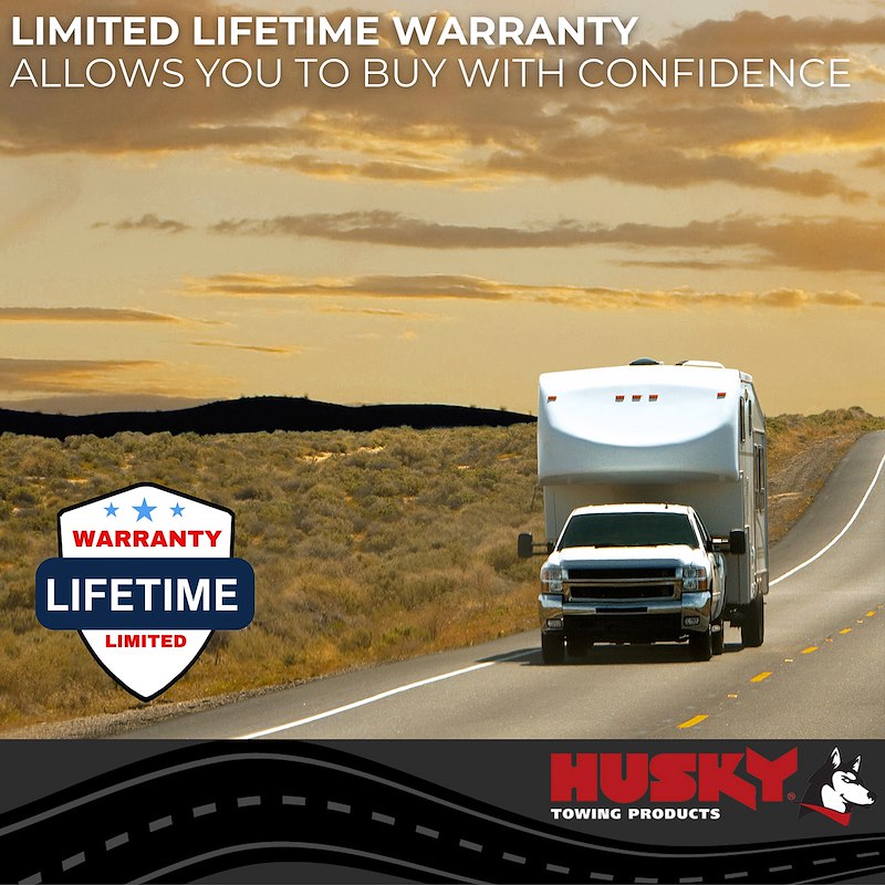 Husky Center Line CLFS 07-8385 – Attelage de Répartition de Poids avec Contrôle de Balancement Intégré, 8 000 lb