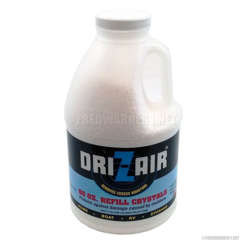 Dri-Z-Air 60 oz Dehumidifier – Rechargeable Moisture Crystals for RVs and Trailers