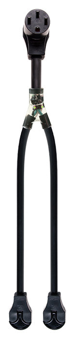 SouthWire Amp-Up™ 30A to 50A Y Adapter for RVs | Heavy-Duty Cord