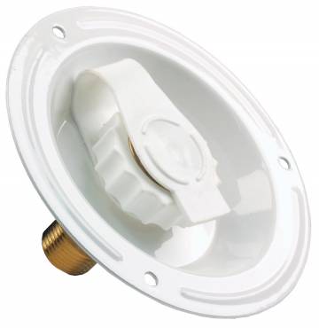 Lead-Free Brass RV Fresh Water Inlet with Check Valve