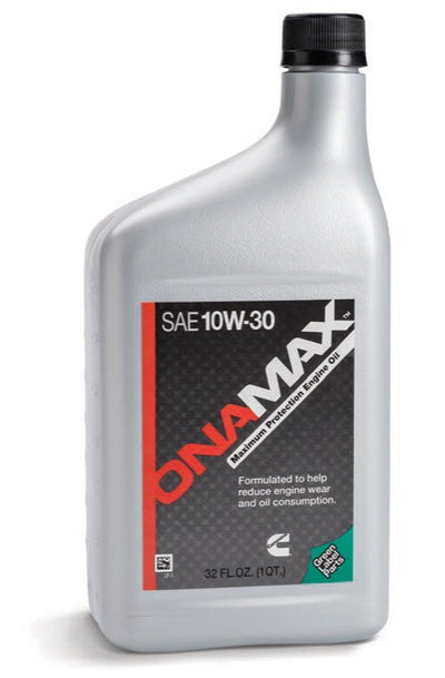 Huile OnaMax 10W-30 pour génératrice VR – Essence et propane (1 pinte)