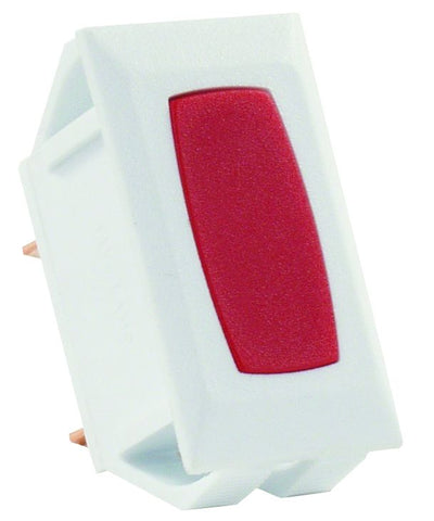12V White Indicator Light with Red LED 10A for RVs