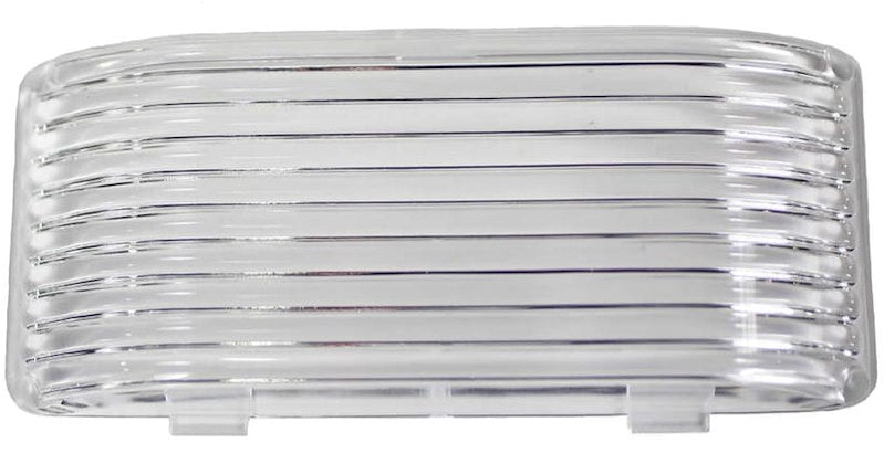 Lentille lumière porche Diamond Group clear snap-on rectangulaire