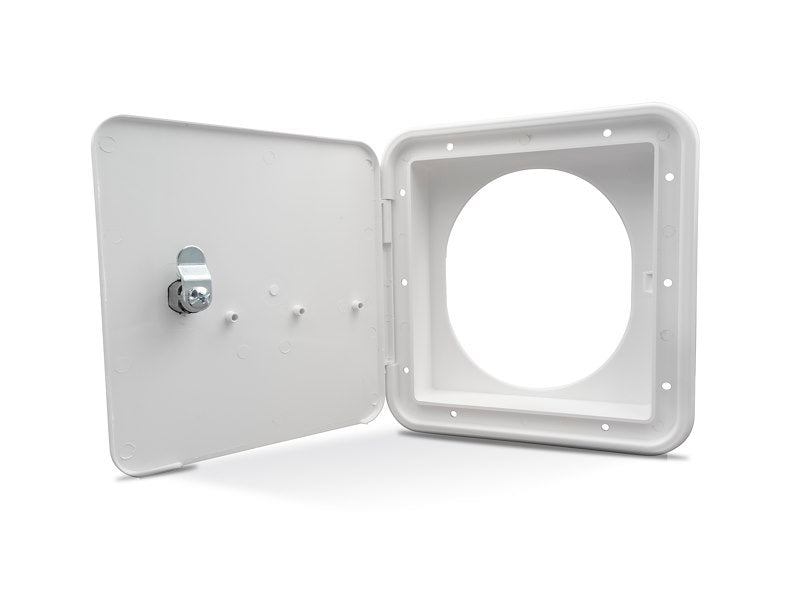 OEM GM White Fuel Door Replacement for RVs