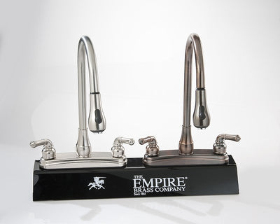 Robinet cuisine VR 8 pouces bronze douchette extractible