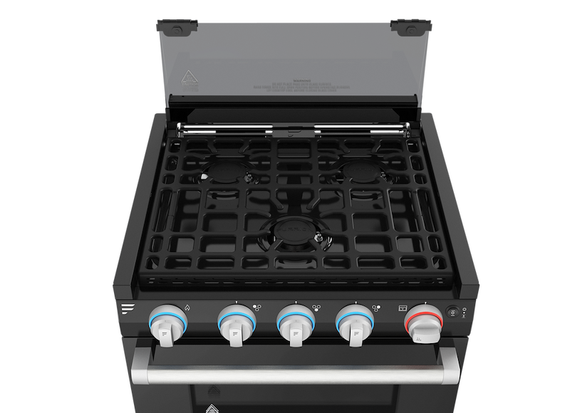 Grille de cuisinière Furrion 3 brûleurs remplacement carré noir