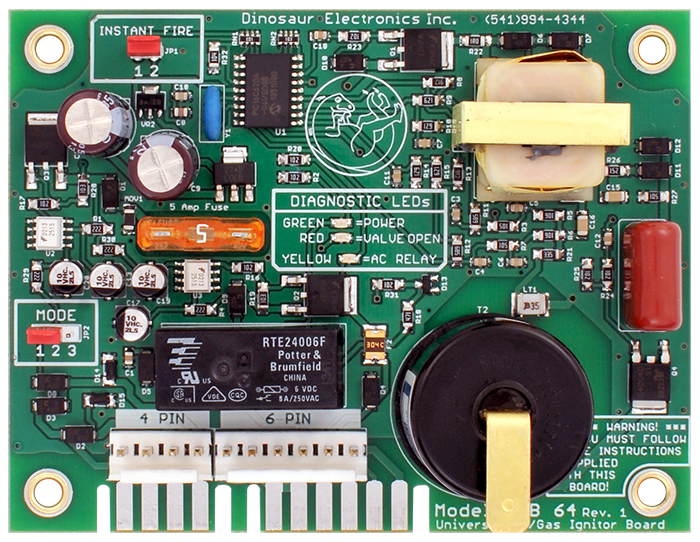 Carte électronique allumage Atwood chauffe eau 12V connecteurs 4 6 10 broches