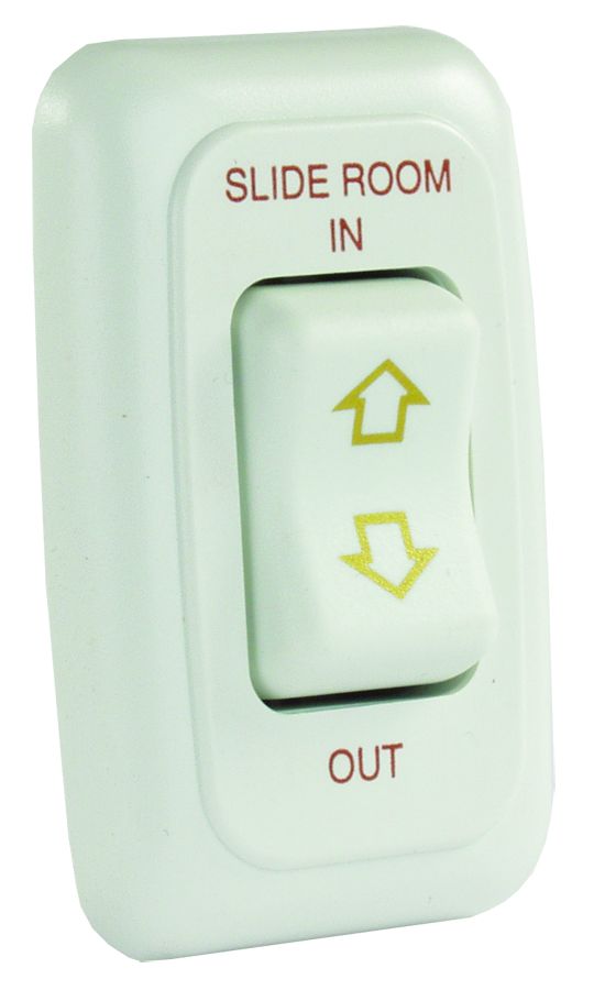 Interrupteur de slide-out JR Products 19-0179 12V 40A blanc
