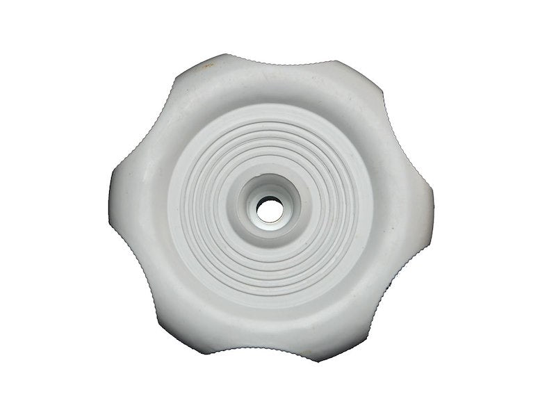 Bouton de manivelle de fenêtre RV Designer 23-0567 blanc 2-1/4 po