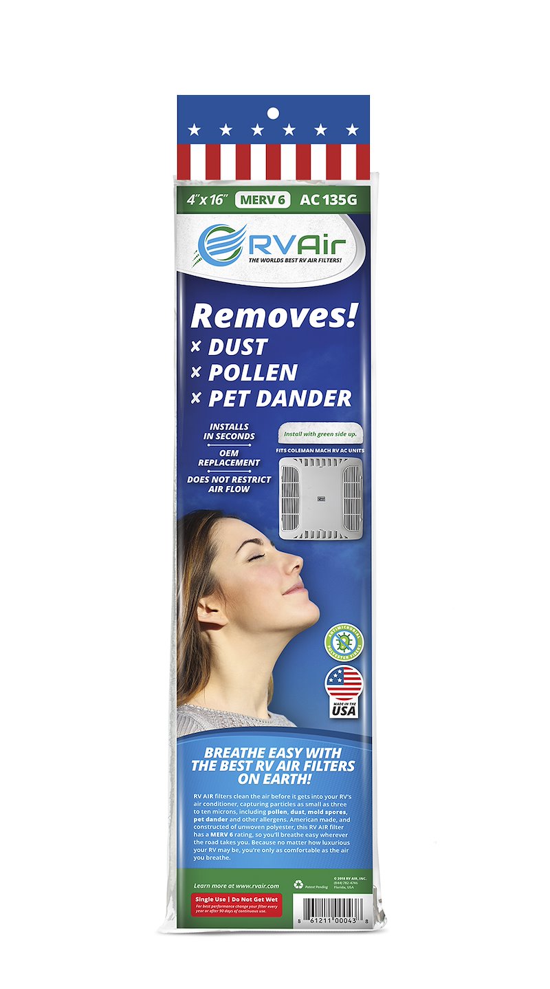 Filtre de climatiseur RV Air 18-5205 pour air climatisé Coleman VR