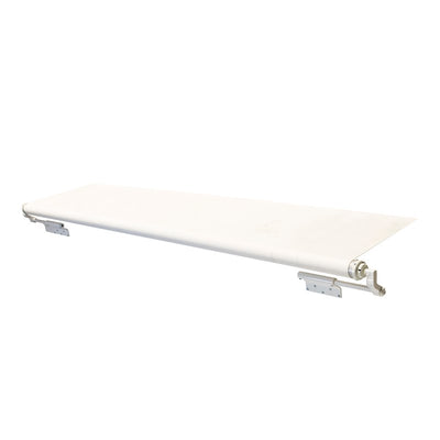 Solera Slide Topper 127" White Roof Awning for RV Slide-Out
