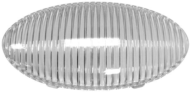 Lentille de plafonnier Peterson 38325C transparente pour séries 382 et 383