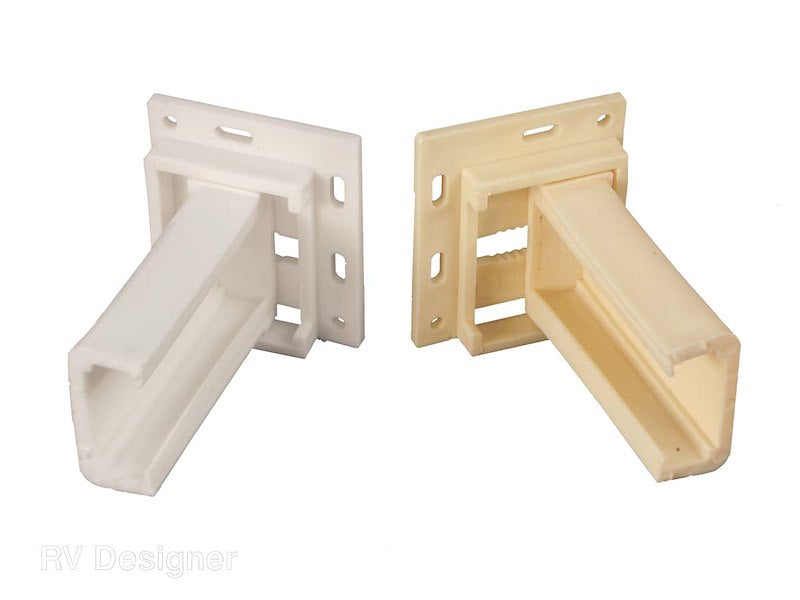 Supports ajustables pour coulisses de tiroir RV Designer 20-1773 – Ensemble de 2