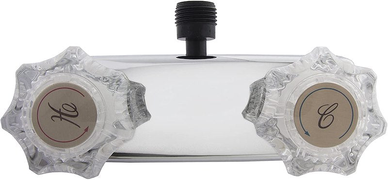 Robinet de douche RV Dura Faucet 10-0825 chromé avec 2 valves