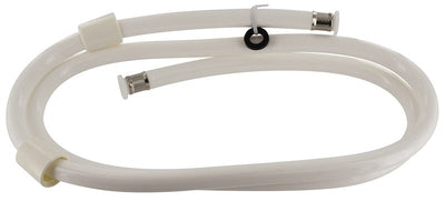 Boyau de Douche en Nylon Blanc 60" - Compatible Phoenix