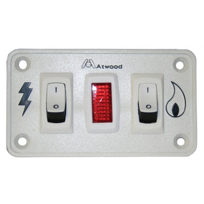 Interrupteur mural Dometic 42-0183 pour chauffe-eau Atwood LP/électrique 12V