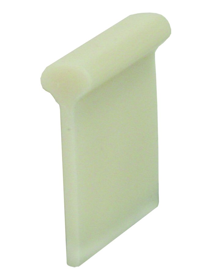 Glisseurs de rideau à coudre JR Products 20-1924 pour rail Type C – Blanc, paquet de 14
